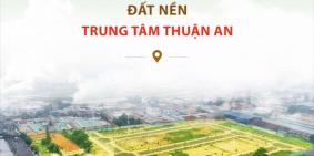 Mở bán duy nhất 150 nền cực đẹp  ck khủng thuận an central giá chỉ 27tr/m