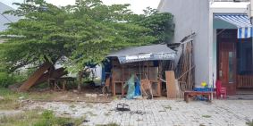 Lô cạnh Bến xe Đức Long - Phía nam thành phố Đà Nẵng