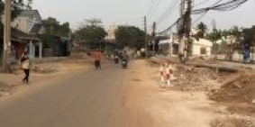 Vỡ hụi!! Bán gấp 225m2 đất Thổ Cư Mặt Tiền Nguyễn Văn Long. SHR. Giá: 2,6 tỷ