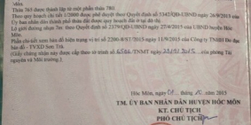 Bán lô góc 2 mặt tiền 88m2 gần chợ Bắp Đường Trịnh Thị Miếng Hóc Môn-sổ riêng