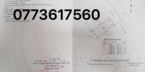 Bán gấp lô đất thổ cư 80m2 , ngay sau chợ đầu mối Thủ Đức, shr