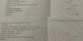 BÁN ĐẤT GẦN TRUNG TÂM THƯƠNG MẠI Ở PHƯỚC MỸ, TÂY HÒA, PHÚ YÊN