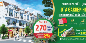 SHOPHOUSE - CƠ HỘI SINH LỜI CAO CHO NHÀ ĐẦU TƯ