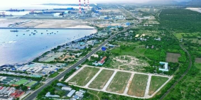 TDC Ocean View - Mặt tiền QL1A, có sổ riêng, xây dựng tự do chỉ 500 triệu 1 nền