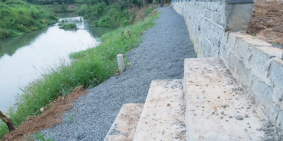 Bán 1 mẫu 4 giáp suối, 5 sổ, 300 thổ, 3 đường NN