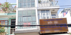 Cho thuê nhà nguyên căn 3 lầu mặt tiền đường Tám Danh Phường 4 Quận 8