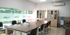 Cho thuê văn phòng Quận 1 đã setup đầy đủ nội thất.