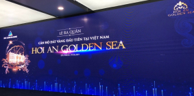 HỘI AN GOLDEN SEA  -  CĂN HỘ DÁT VÀNG  TIÊU CHUẨN 7* - QUẢNG TRƯỜNG BIÊN