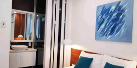 Cho thuê căn hộ hiện đại có phòng gym trên lầu