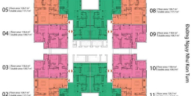 Bán Căn Hộ Chung Cư The Legacy, 3 pn + 2 vs. GIá Chỉ Từ 34tr/m2. Diện Tích 110m2