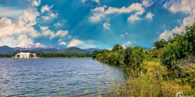 Bán lô đất ven hồ ĐẠI LẢI view 3 mặt hồ nước vị trí đẹp