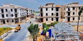 Nhà phố KDC GÒ Đen, Bến Lức , nhà 1 trệt 2 lầu giá sở hữu 850 triệu