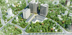 nhà phố liền kề 1 trệt 2 lầu ALVA PLAZA