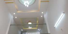 NHÀ MỚI 2 TẦNG - Hậu Giang Quận 6 - dt 5 x10 - giá 3.85 tỷ.