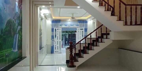 Bán nhà ngã tư miếu ông cù nhà 1 trệt 1 lầu. Giá 1ty560