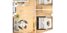 Cho thuê căn hộ thiết kế hiện đại cao cấp nhất quận Hải Châu