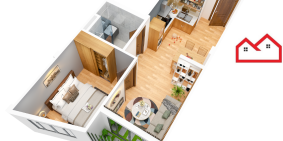 Thuê căn hộ full nội thất, giá chỉ 4 triệu/tháng, thuê 5 năm