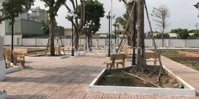 Đất nền nằm liền kề Làng Đại Học, trung tâm thị xã Bến Cát.