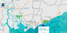 Chính Thức Nhận Giữ Chỗ Dự Án Axis Hồ Tràm. Chỉ 23tr/m2 Sổ Hồng Riêng Từng Nền