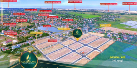 Hạ tầng hoàn thiện-Sổ đỏ từng lô-20 triệu đặt chỗ dự án GOLDEN LAKE