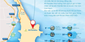 Đất KN Paradise Cam Ranh: 24tr - 25tr/ m2