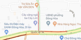 Bán gấp lô đất thổ cư Dĩ An - Bình Dương