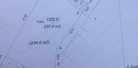 Bán gấp đất sổ đỏ chính chủ ngay, oto đỗ cửa diện tich 184m2, dùng chung 77m2