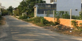 Bán đất hoc môn, 2 mặt tiền đường nhựa lớn, nở hậu 12m