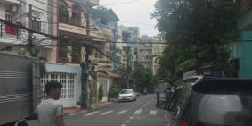 Cho thuê CHDV MT đường Giải Phóng, P4, Q.TB. 8 phòng, Trệt 3 lầu. Giá 45tr/th.