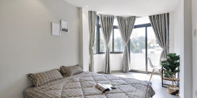 Phòng dịch vụ Q1, thiết kế sang trọng, hiện đại, full nội thất, giá rẻ