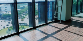 VP ở ngã 5 vòng xoay gần sân bay quốc tế Đà Nẵng cho thuê DT 250m