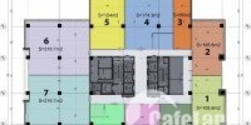 Cho thuê văn phòng Icon 4 Đê La Thành, tầng 5 diện tích 64m2 đến 216m2