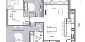 Bán gấp ch Vinhomes central Park, Bình Thạnh 115m2 , 3PN  rẻ nhất tt 7.1tỷ