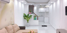 Nhà 3,2x13m 2 lầu 3PN hẻm 6m Lạc Long Quân Q11