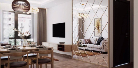 Cho thuê căn hộ 2 phòng ngủ 67m2  đủ đồ giá 12tr tại hdmon city