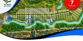 Hồ Tràm Riverside - Đầu tư đất biển chỉ với 200tr - Đền bù 200% nếu sai hợp đồng