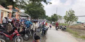 Sang nhượng miếng đất Cần Đước cạnh chợ full thổ cư . Giá thương lượng