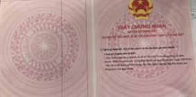 Cần sang lại lô 2 mặt tiền, SHR