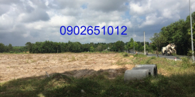 Bán nhanh lô đất đẹp mặt tiền đường quốc lộ 55, hướng đông bắc, giá tốt