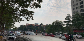 Cho thuê 1400m2 sàn thương mại tầng 1 HH Linh Đàm 2 mặt tiền.