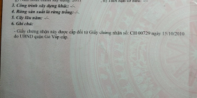 Bán nhà 2 mặt tiền hẻm thông 5m, Quang Trung, Gò Vấp, tặng nội thất.