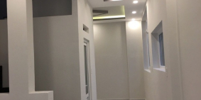 Bán nhà 1 lầu đúc thật Hóc Môn ngay chùa Hoằng Pháp 376m2 thổ cư