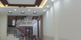 Sở hữu ngay nhà MT 4 tấm đường số Tên Lửa. DT 4x17m, 4 PN, có sân ô tô nhà mới