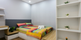 CHO THUÊ CĂN HỘ CAO CẤP THE GOLD VIEW - NỘI THẤT CHÂU ÂU, GIÁ: 17TR