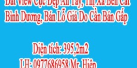 Chính Chủ Cần Bán Lô Đất An Tây, Thị Xã Bến Cát Lh:  0977686958