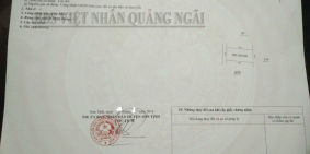 Đất nền xã Tịnh Phong , diện tích : 208m2