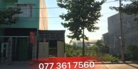 bán gấp lô đất ngay đường thủ khoa huân, thuận an, bình dương, shr,