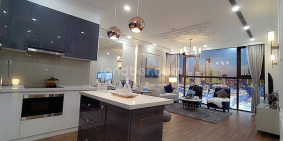 Bán căn góc Chung cư cao cấp Cầu Giấy, 95m2, 3 ngủ, 2 VS, CK 6%, vay 70% GTCH.