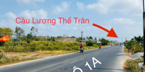 Bán đất (10 x 70) Quốc lộ 1A, cách cầu Lương Thế Trân 3 km