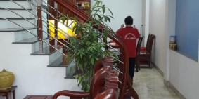 Cần bán đẹp nhà phố trương định 60mx3t,MT4m=3,7tỷ Q hai bà